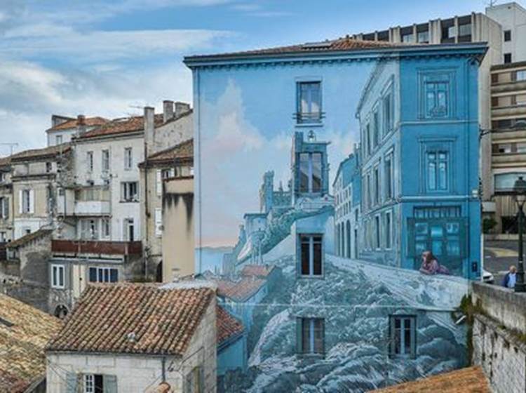 Mur peint à Angoulême