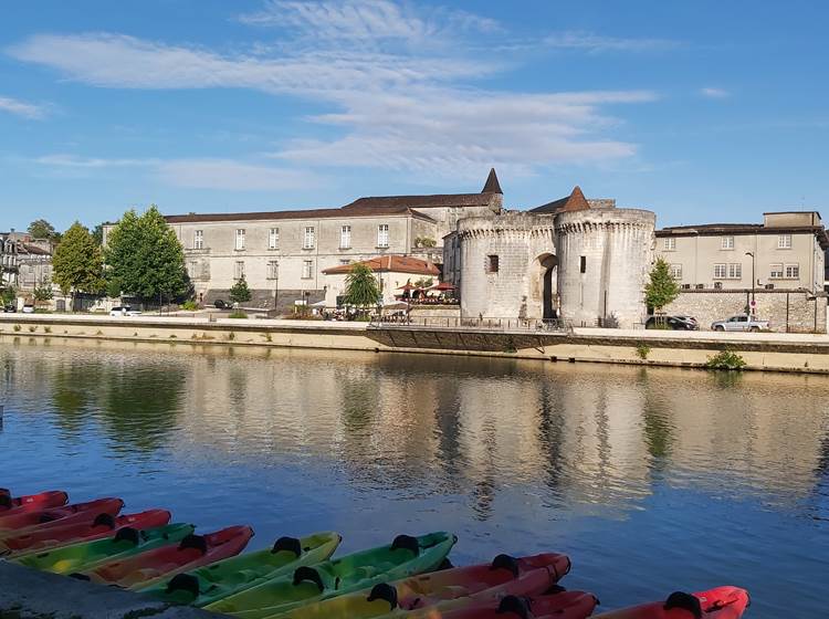 La Charente sur les quais de Cognac