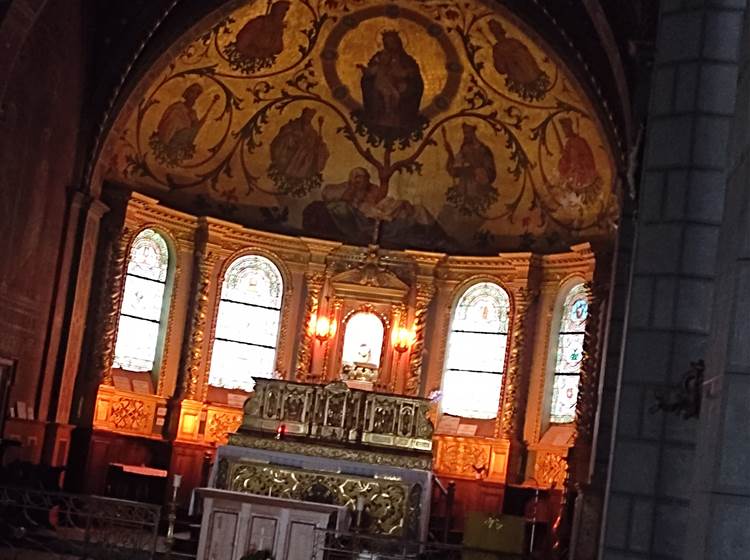 L'ancienne Cathédrale Sainte-Marie dans le Béarn