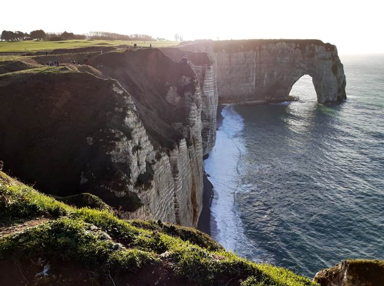 Randonnée sur les falaises d'Etretat