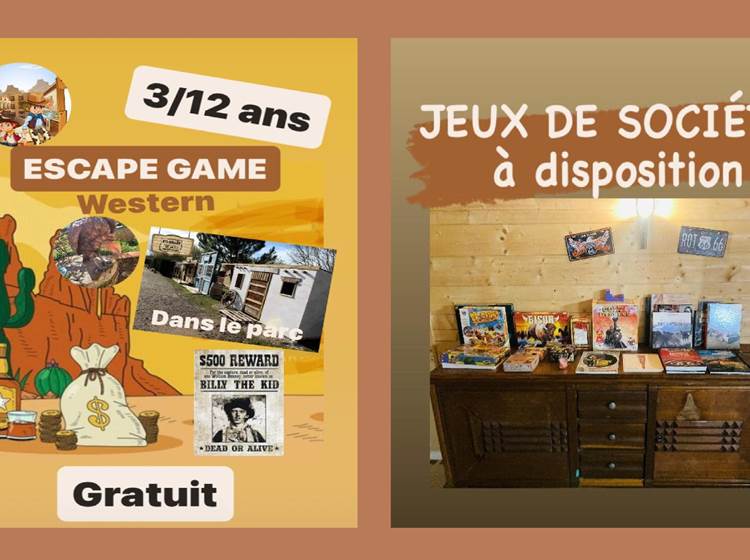 escape game et jeux de société