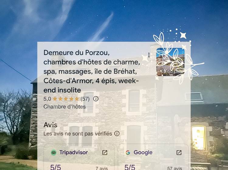 avis Google Demeure du Porzou