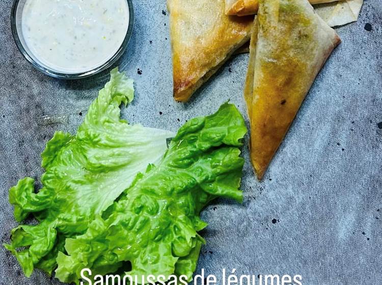 En apéro : des samoussas maison