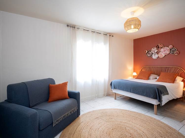 Chambre à coucher pour 2 personnes