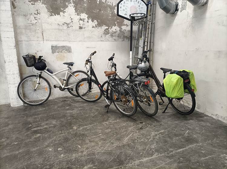 Villa Buffon Angers garage vélo gratuit