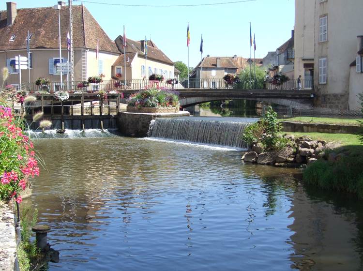 La ville de Charolles