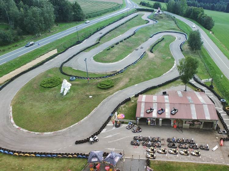 Piste de Karting Manacha Kart, Anould, Vosges