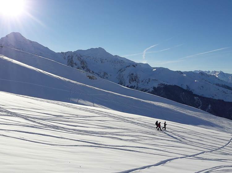 Raquettes à Peyragudes