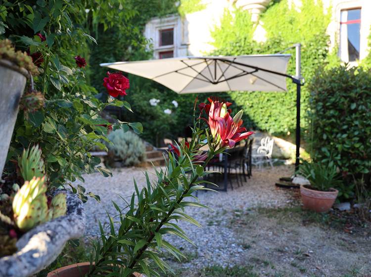 Chateau de Saint Chamarand - Exterieur, terasse et jardin