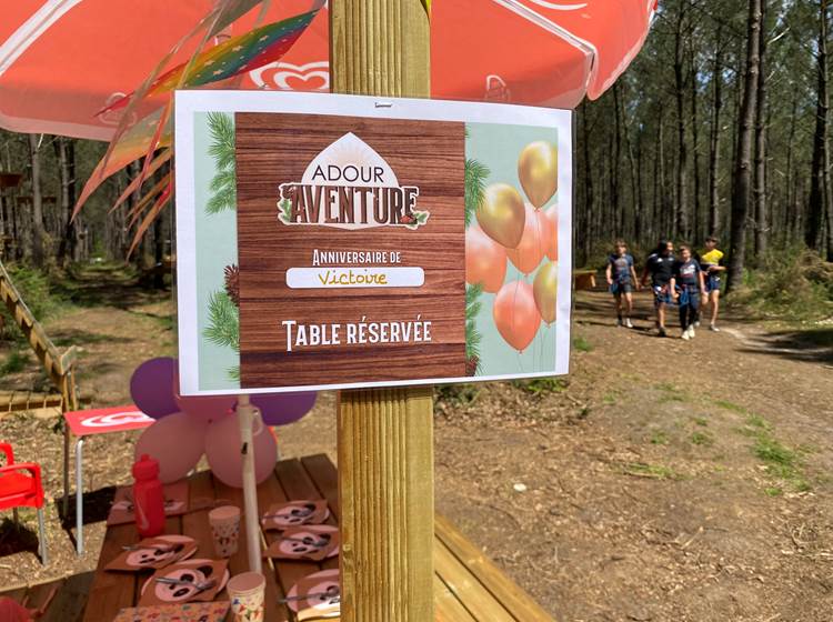 Fêtez votre anniversaire au parc accrobranche