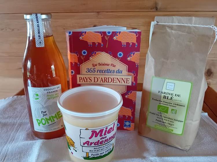 Des produits locaux de nos Ardennes, bons et bio !