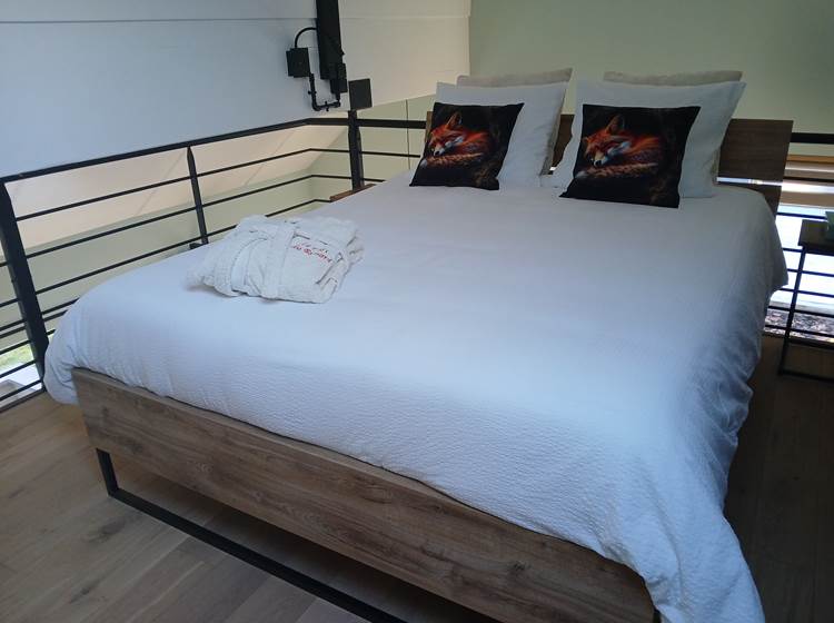 chambre principale loft du renard