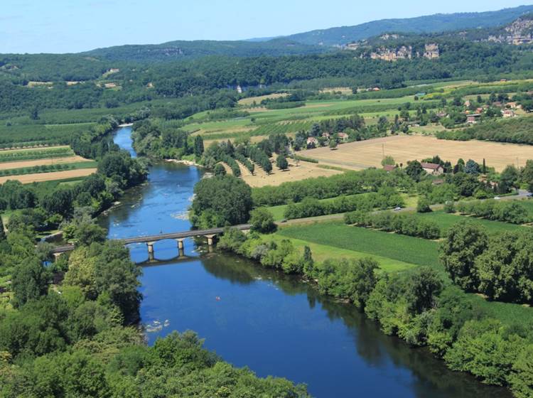 La Dordogne Vue depuis Domme