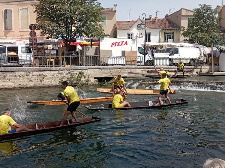 course à l'isle sur la sorgue