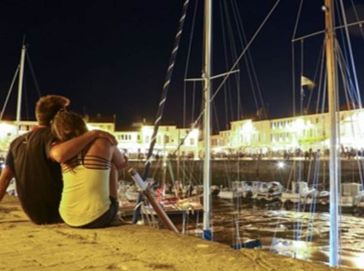 le port de la flotte sur mer