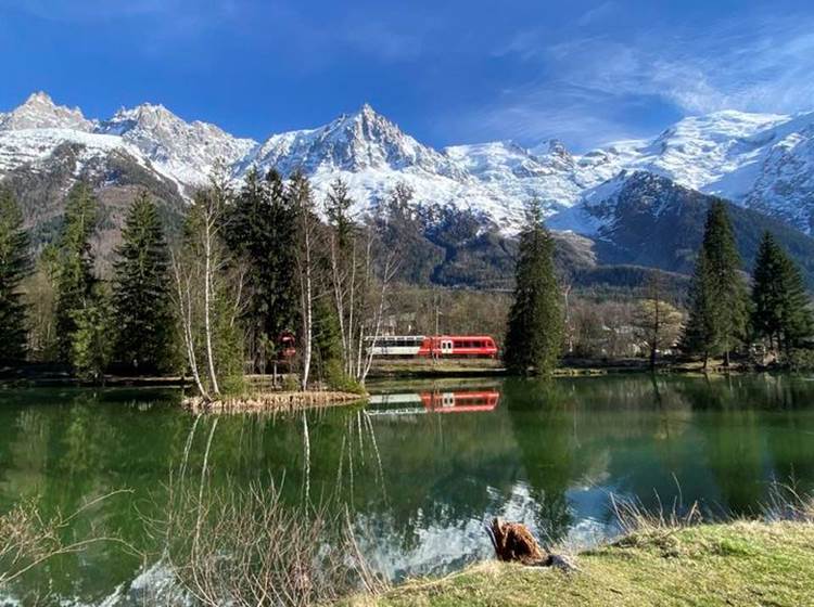 Le train Mont Blanc Express