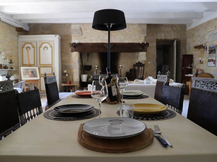 Chateau de Saint Chamarand, grand salon