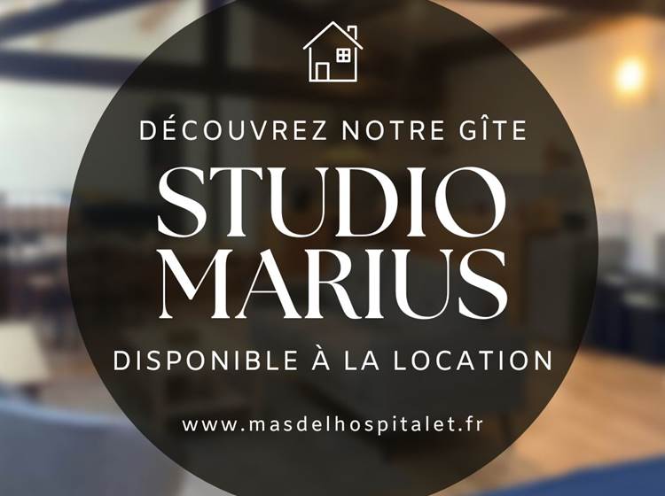 Gite Bagard - Studio Marius - Mas de l’Hospitalet - Proche Anduze