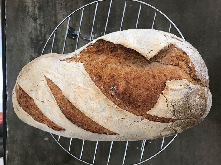 Le pain fabriqué par Christophe-page