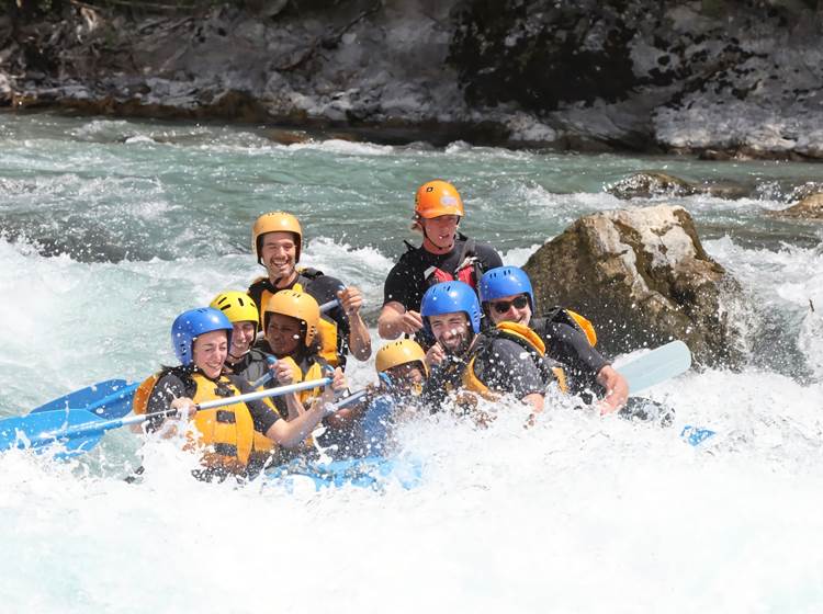 De Bleu à Blanc Rafting