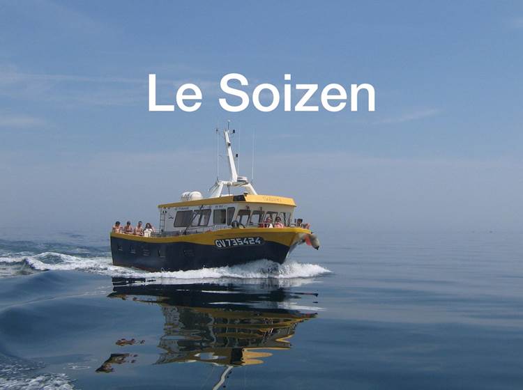 Bateau passagers SOIZEN - Promenade et pêche en mer au Guilvinec, Finistère