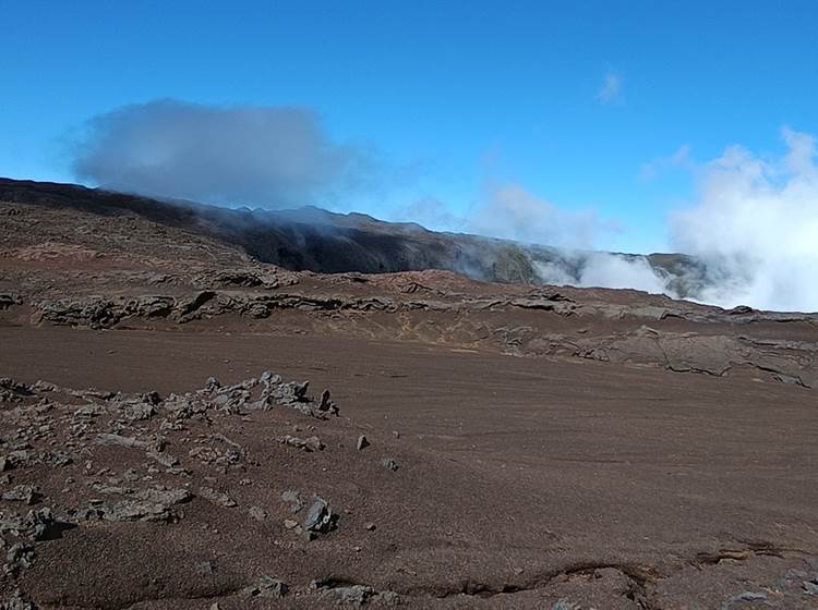 La Plaine des Sables et son paysage lunaire