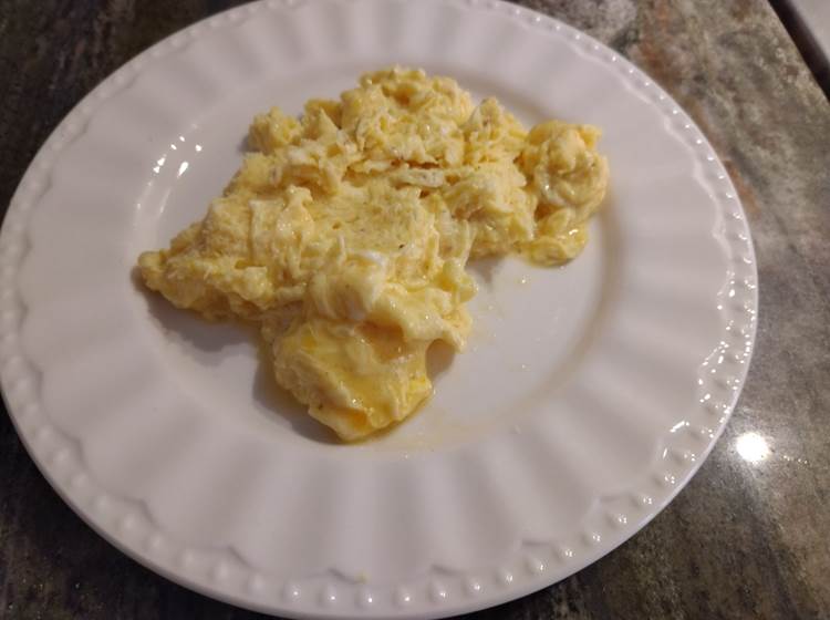Omelette avec les œufs de notre producteur