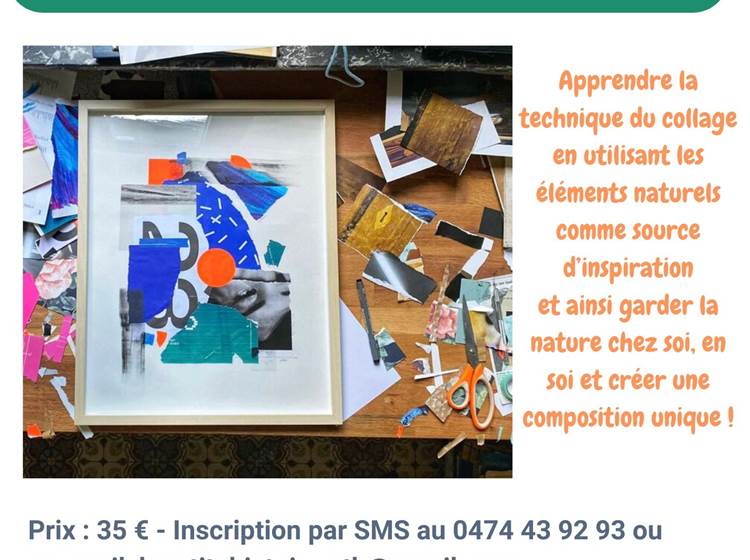 Art végétal et collage