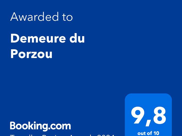 award Booking Demeure du Porzou