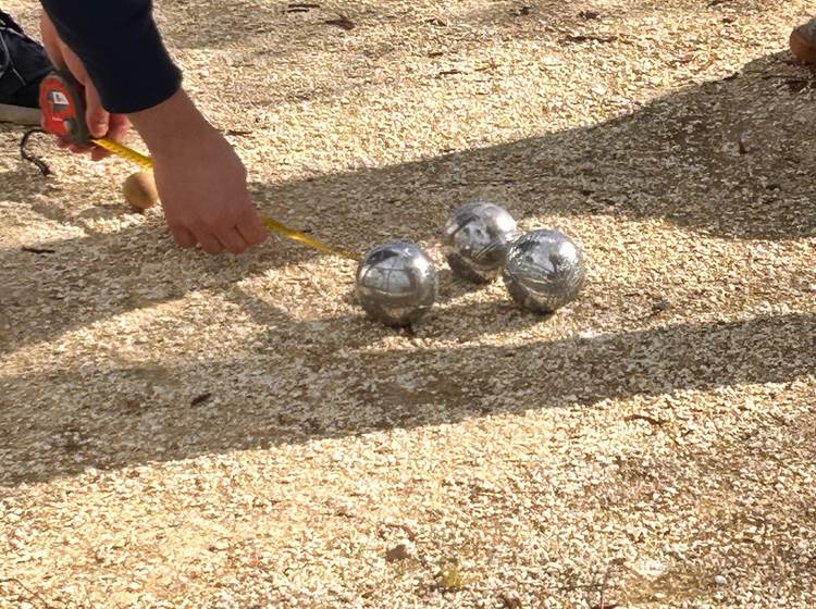 La pétanque est un jeu sérieux