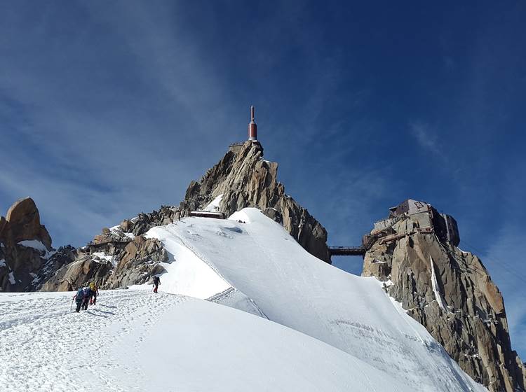 Aiguille du Midi 3842 mètres