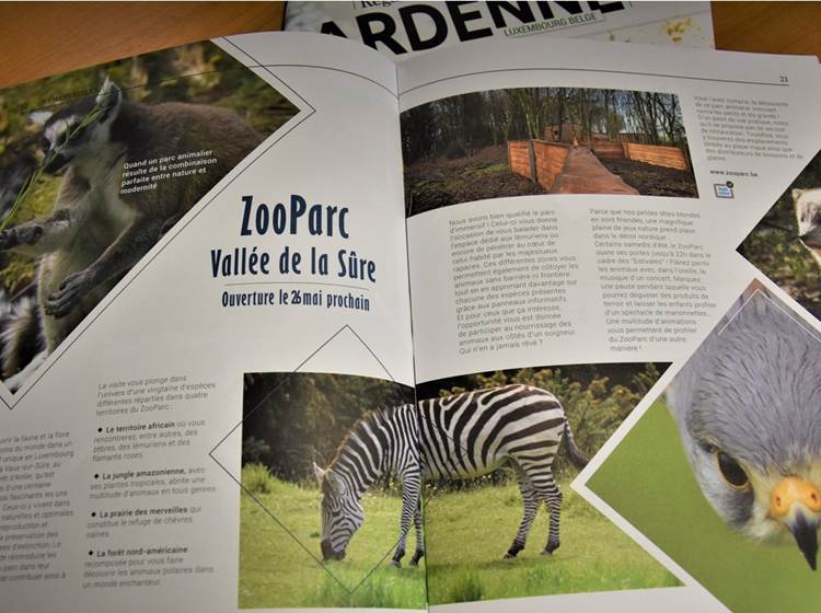Zoo Parc de Vaux-sur-Sûre-news