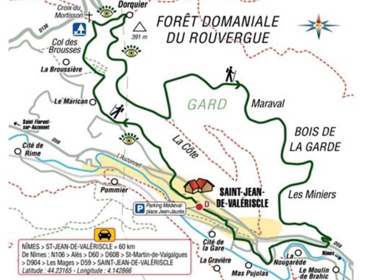 Randonnées depuis le camping
