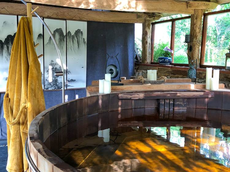 l'expérience Ofuro à la demeure du Porzou, un pur moment de détente