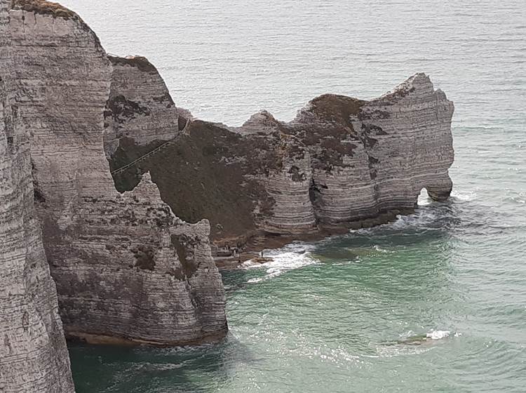 Porte d'amont à marée haute