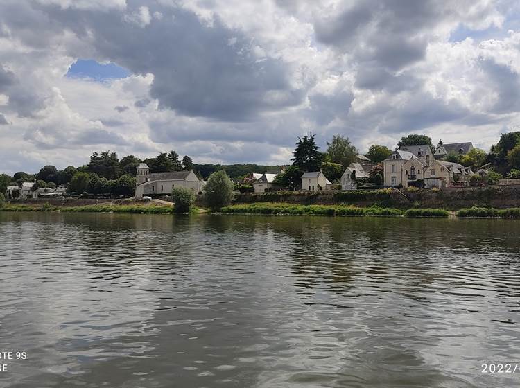 Le Thoureil très joli petit village qui accueille tous les ans la fête de bateaux de Loire,