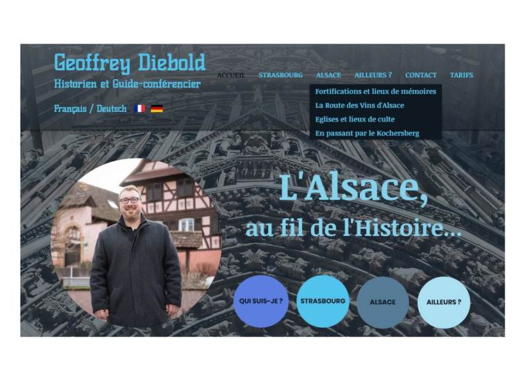 Geoffrey DIEBOLD - Historien / Guide-Conférencier / Médiateur culturel
