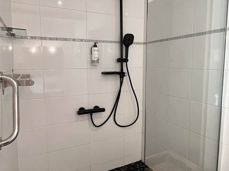 Douche à l'italienne