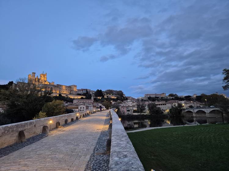 Sur le Pont Vieux Béziers