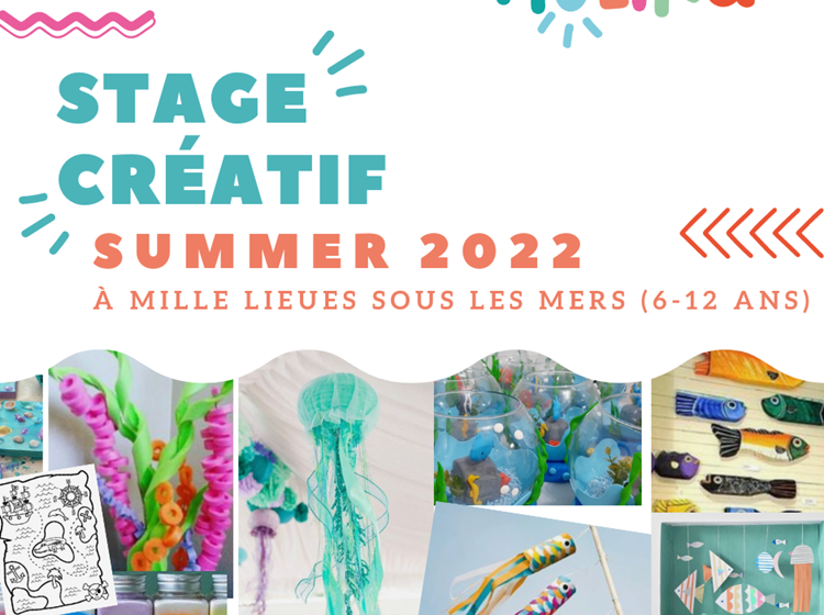 [Stage Summer 2022]   Les ateliers créatifs à Mons