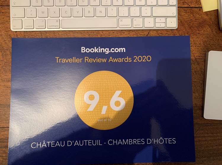 Note booking château d'Auteuil