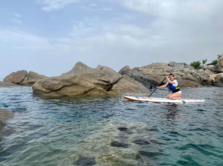 Abbartello kayak Corse paddle