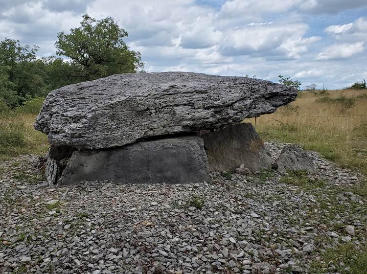 Dolmen de Pech Laglaire à Gréalou