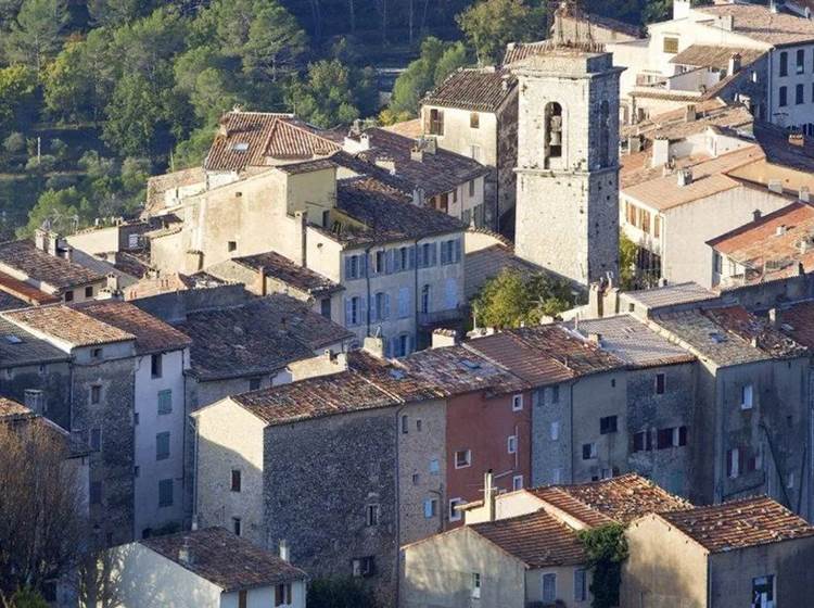 Claviers, village provençal du Haut-Var