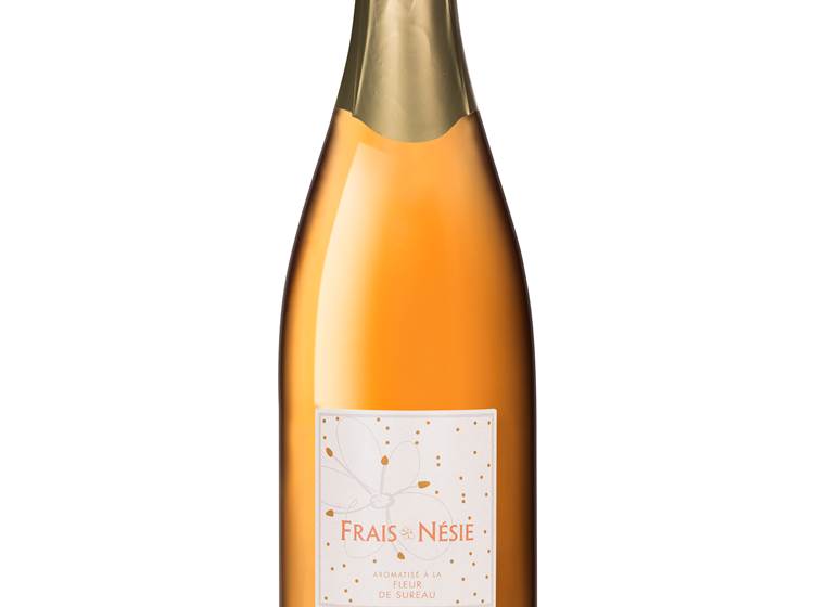 Pétillant rosé à la fleur de sureau