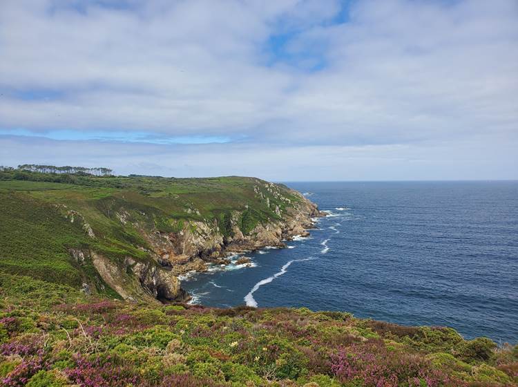 GR34 à proximité de la pointe de Bezellec