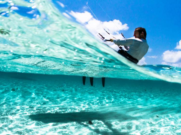 start en kitesurf