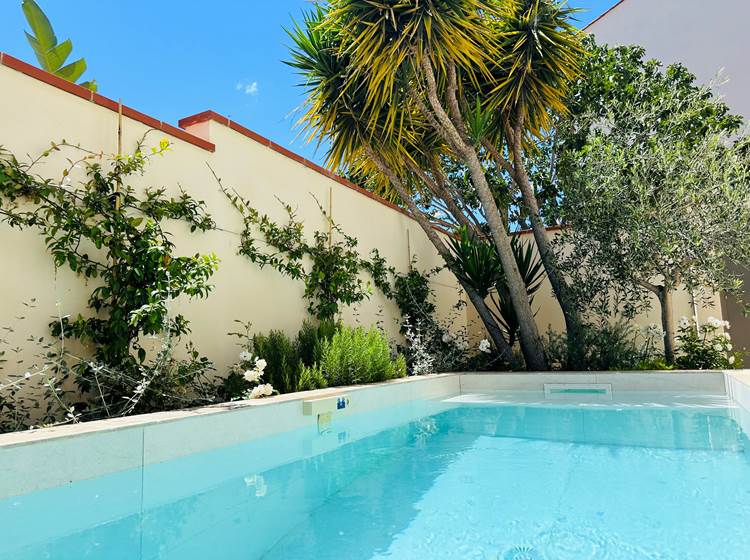 Maison Balas - Chambre d'Hôtes - Canet en Roussillon - Suite Castell - Piscine