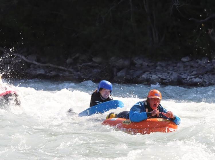 De Bleu à Blanc Rafting