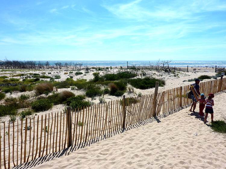 Profitez de la plage en famille